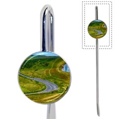 Cliff Coast Road Landscape Travel Book Mark by Sapixe