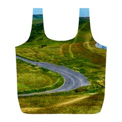 Cliff Coast Road Landscape Travel Full Print Recycle Bags (l)  by Sapixe