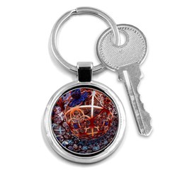 Complexity Chaos Structure Key Chains (round)  by Sapixe