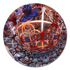 Complexity Chaos Structure Magnet 5  (round) by Sapixe