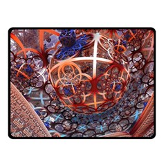 Complexity Chaos Structure Double Sided Fleece Blanket (small)  by Sapixe