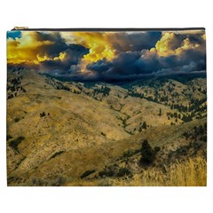 Hills Countryside Landscape Nature Cosmetic Bag (xxxl)  by Sapixe