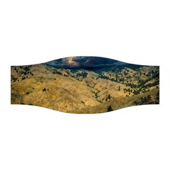 Hills Countryside Landscape Nature Stretchable Headband by Sapixe