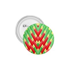 Christmas Geometric 3d Design 1 75  Buttons by Sapixe