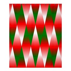 Christmas Geometric Background Shower Curtain 60  X 72  (medium)  by Sapixe