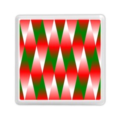 Christmas Geometric Background Memory Card Reader (square)  by Sapixe