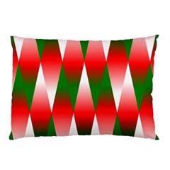 Christmas Geometric Background Pillow Case (two Sides) by Sapixe