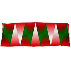 Christmas Geometric Background Body Pillow Case (dakimakura) by Sapixe