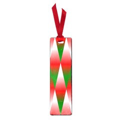 Christmas Geometric Background Small Book Marks by Sapixe