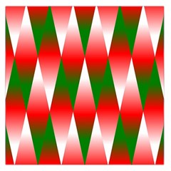 Christmas Geometric Background Large Satin Scarf (square) by Sapixe