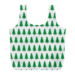 Christmas Background Christmas Tree Full Print Recycle Bags (l)  by Sapixe