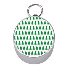 Christmas Background Christmas Tree Mini Silver Compasses by Sapixe