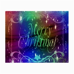 Christmas Greeting Card Frame Small Glasses Cloth by Sapixe