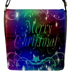 Christmas Greeting Card Frame Flap Messenger Bag (s) by Sapixe