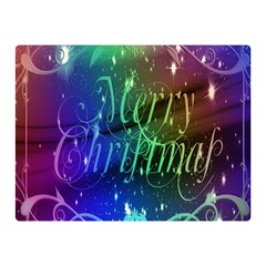 Christmas Greeting Card Frame Double Sided Flano Blanket (mini)  by Sapixe