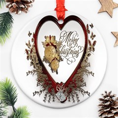 Christmas Décor Decoration Winter Ornament (round) by Sapixe