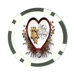 Christmas Décor Decoration Winter Poker Chip Card Guard by Sapixe