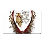 Christmas Décor Decoration Winter Magnet (Rectangular) Front