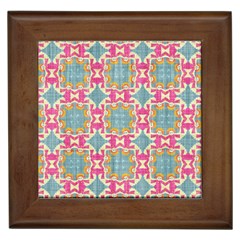 Christmas Holidays Seamless Pattern Framed Tiles