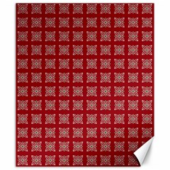 Christmas Paper Wrapping Paper Canvas 20  X 24   by Sapixe