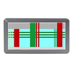 Christmas Plaid Backgrounds Plaid Memory Card Reader (mini) by Sapixe