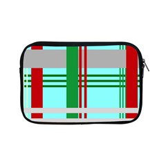 Christmas Plaid Backgrounds Plaid Apple Ipad Mini Zipper Cases by Sapixe