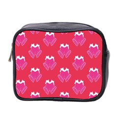 Christmas Red Pattern Reasons Mini Toiletries Bag 2-side by Sapixe