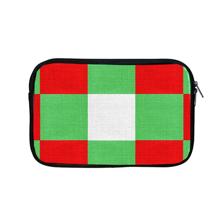 Fabric Christmas Colors Bright Apple MacBook Pro 13  Zipper Case