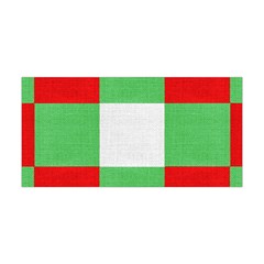 Fabric Christmas Colors Bright Yoga Headband by Sapixe