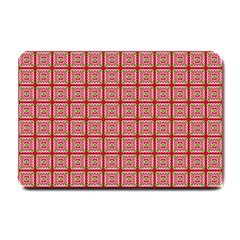 Christmas Paper Wrapping Paper Small Doormat  by Sapixe