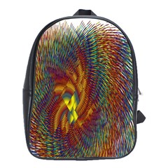 Fire New Year S Eve Spark Sparkler School Bag (large) by Sapixe