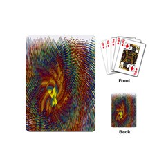 Fire New Year S Eve Spark Sparkler Playing Cards (mini)  by Sapixe