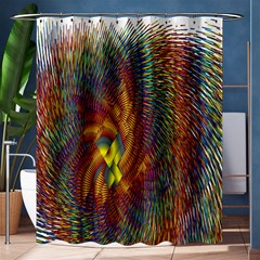 Fire New Year S Eve Spark Sparkler Shower Curtain 60  X 72  (medium)  by Sapixe