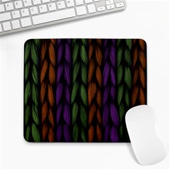 Background Weave Plait Purple Large Mousepads by Sapixe