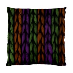 Background Weave Plait Purple Standard Cushion Case (two Sides) by Sapixe