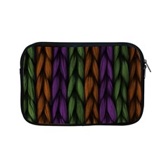 Background Weave Plait Purple Apple Ipad Mini Zipper Cases by Sapixe