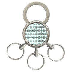 Christmas 3d Decoration Colorful 3-ring Key Chains by Sapixe