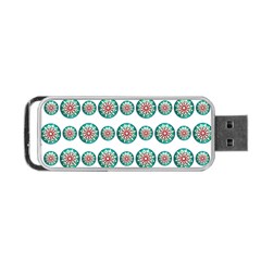 Christmas 3d Decoration Colorful Portable Usb Flash (one Side) by Sapixe