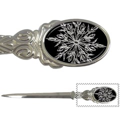 Ice Crystal Ice Form Frost Fabric Letter Openers by Sapixe