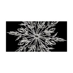 Ice Crystal Ice Form Frost Fabric Yoga Headband by Sapixe