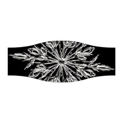 Ice Crystal Ice Form Frost Fabric Stretchable Headband by Sapixe