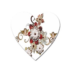 Gems Gemstones Jewelry Jewel Heart Magnet by Sapixe