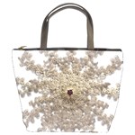 Gold Golden Gems Gemstones Ruby Bucket Bags Front