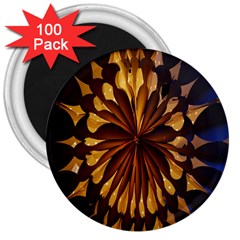 Light Star Lighting Lamp 3  Magnets (100 pack)