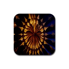 Light Star Lighting Lamp Rubber Coaster (Square) 