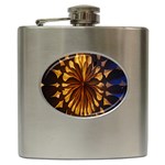 Light Star Lighting Lamp Hip Flask (6 oz) Front