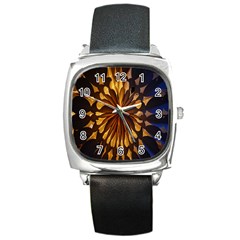 Light Star Lighting Lamp Square Metal Watch