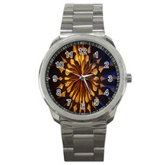 Light Star Lighting Lamp Sport Metal Watch by Sapixe