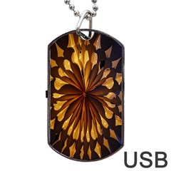 Light Star Lighting Lamp Dog Tag USB Flash (Two Sides)