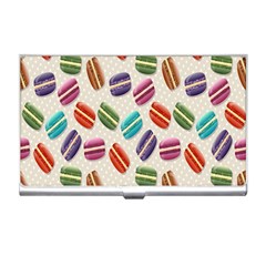 Macaron Macaroon Stylized Macaron Business Card Holders by Sapixe